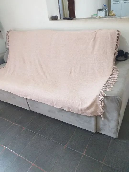 Jogo de Cama Bordado em Crochê - Vermelha  - Verde - marrom. Medidas está na descrição  - Foto 3