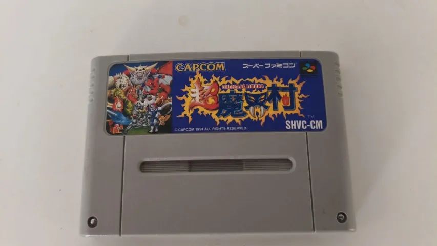 Cho Makaimura Ghost & Goblins Nintendo Super Famicom Japan 