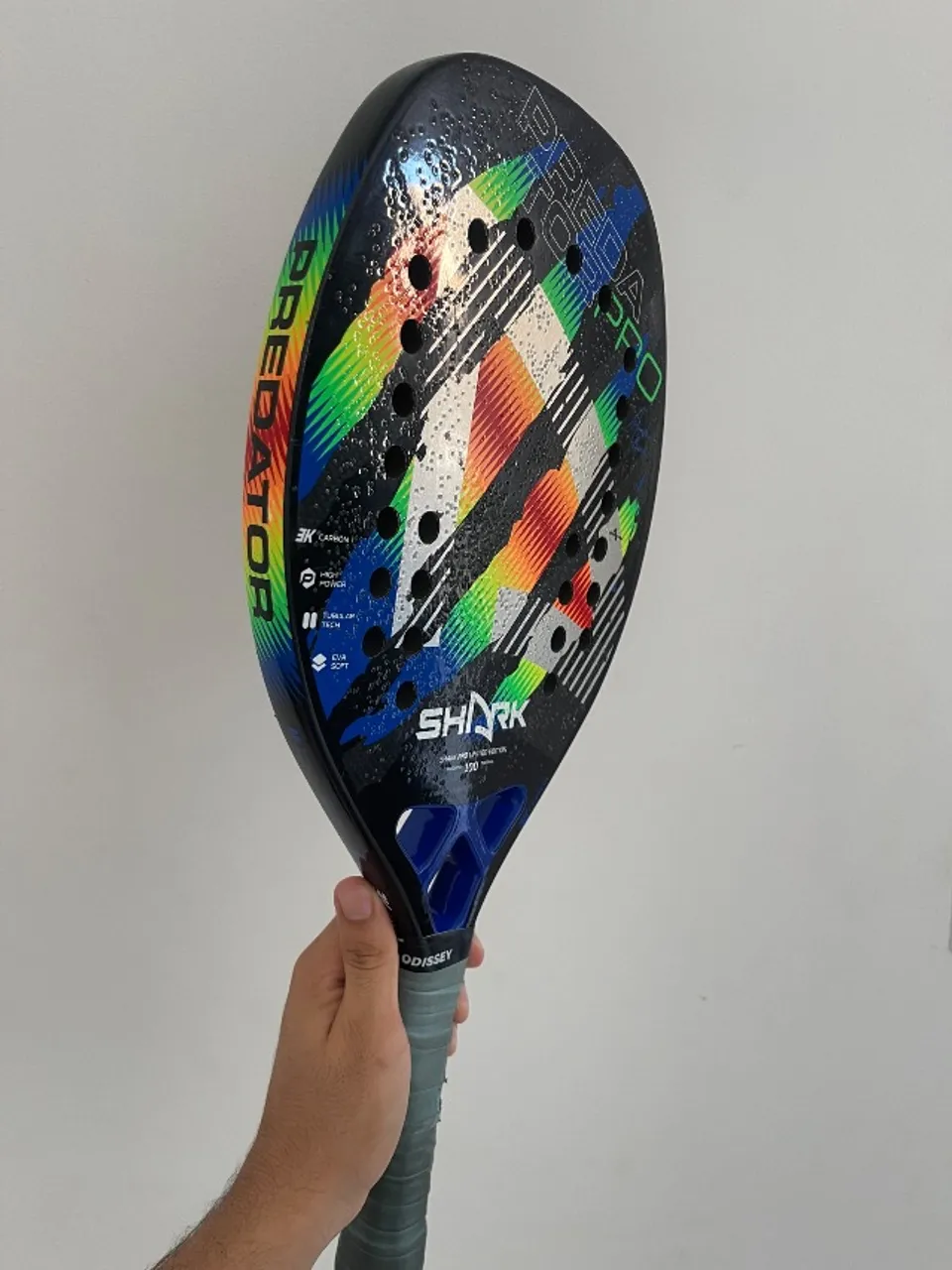 Raquete shark predator edição limitada
