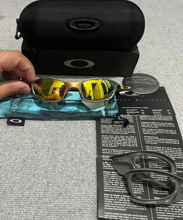 Óculos de Sol Oakley X Metal Juliet 24k - Foto 3