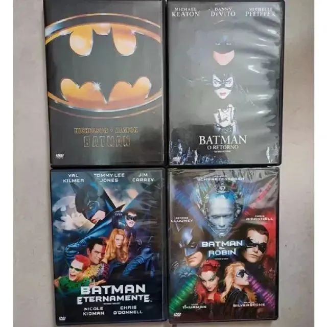 coleção dvds batman