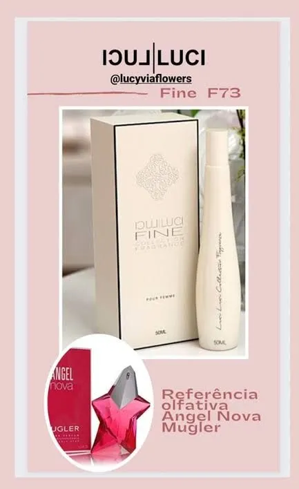 Perfume Feminino Luci Luci Fine F73 (Angel Nova) 