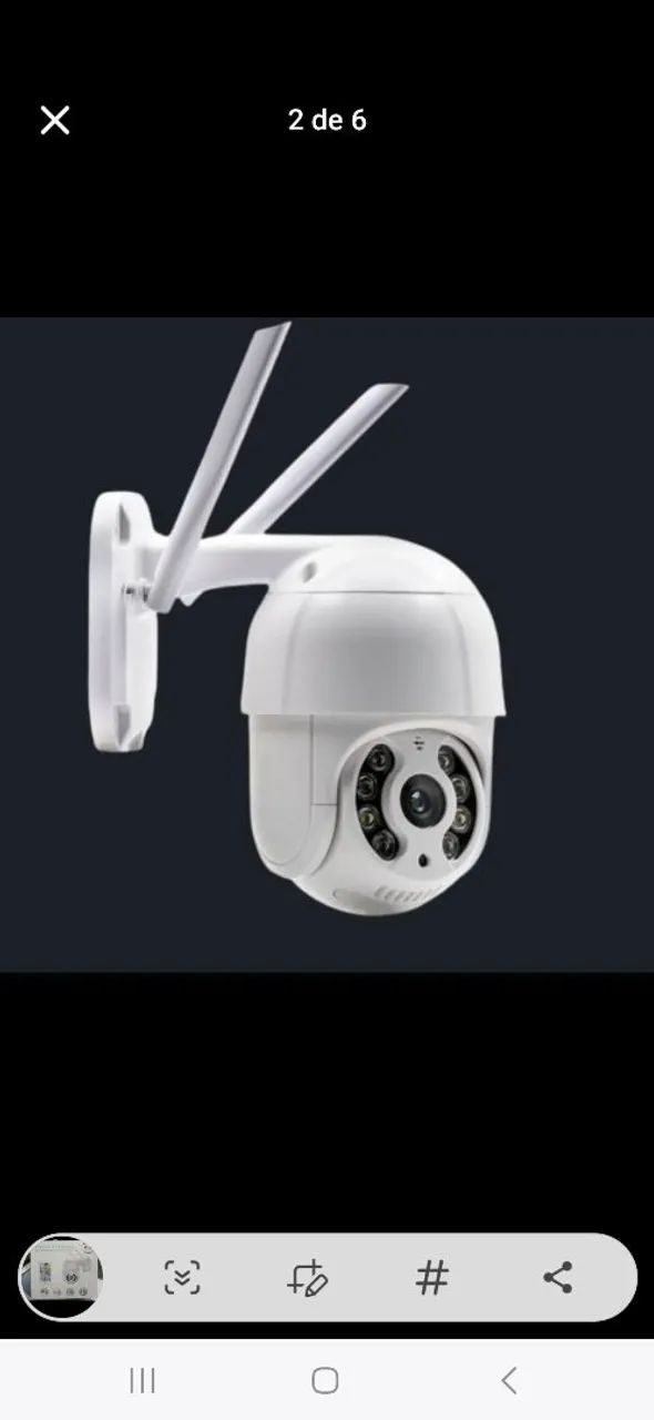 Câmera WiFi Smart Camera - Segurança e Praticidade - Foto 5