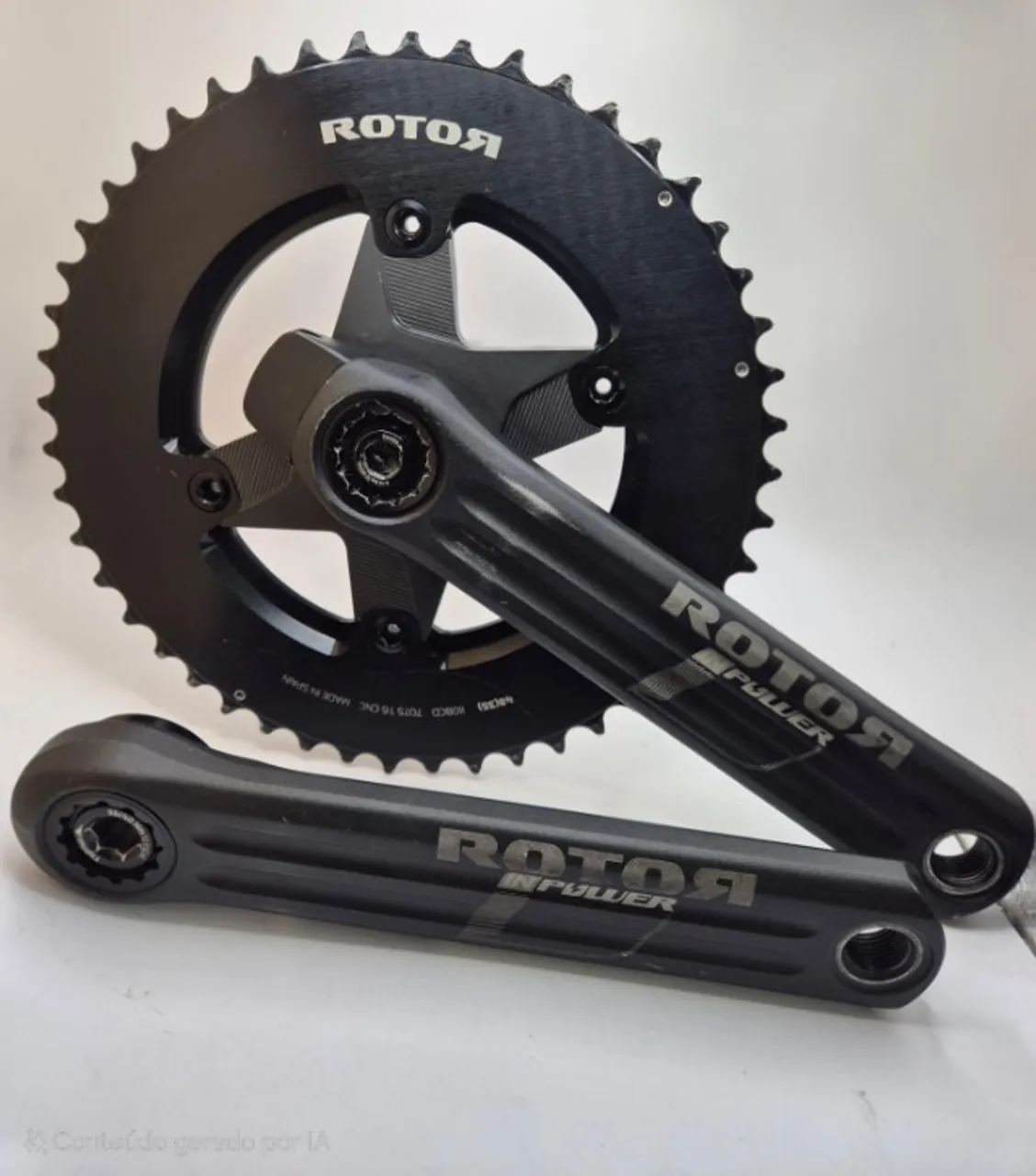 Pedivela 172.5 mm Rotor InPower com medidor de potência