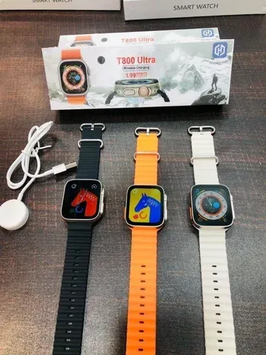 Relogio Smartwatch T800 Series 9 Ultra 2 Calculadora Cardíaca Monitoramento Frequência
