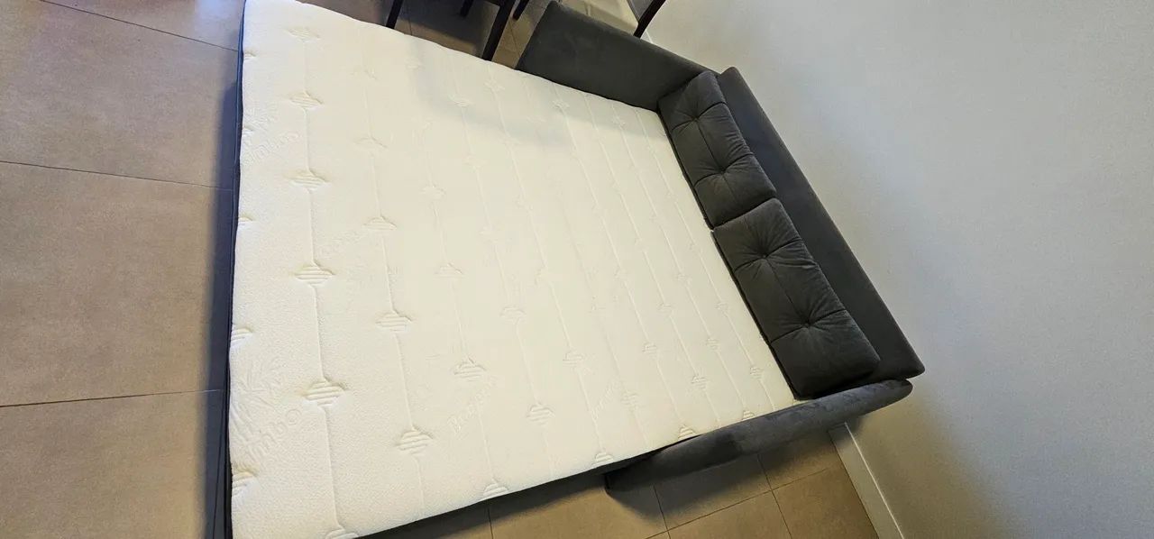 Sofá-Cama Anjos Colchões Seminovo - Foto 4