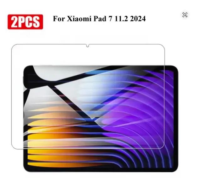 Capa Para Xiaomi Pad 7 11.2 polegadas e  Protetor de Tela de Vidro Temperado. - Foto 4