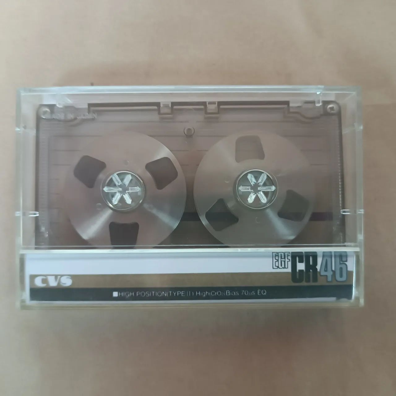 Fita Cassete cvs ECF CR46 min japan chrome 