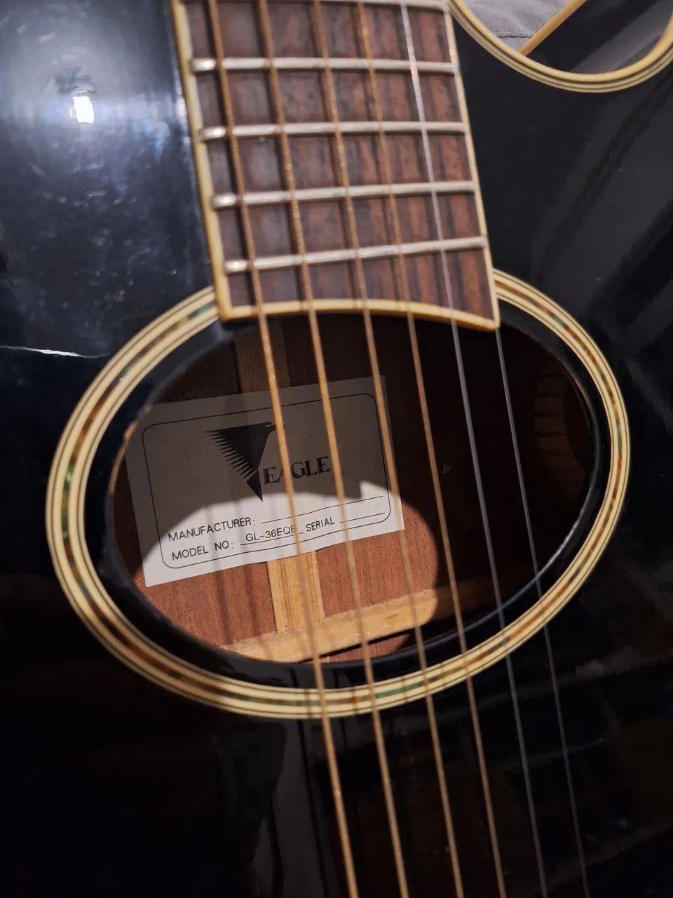 Violão Eagle gl36 Semi-novo - Foto 2