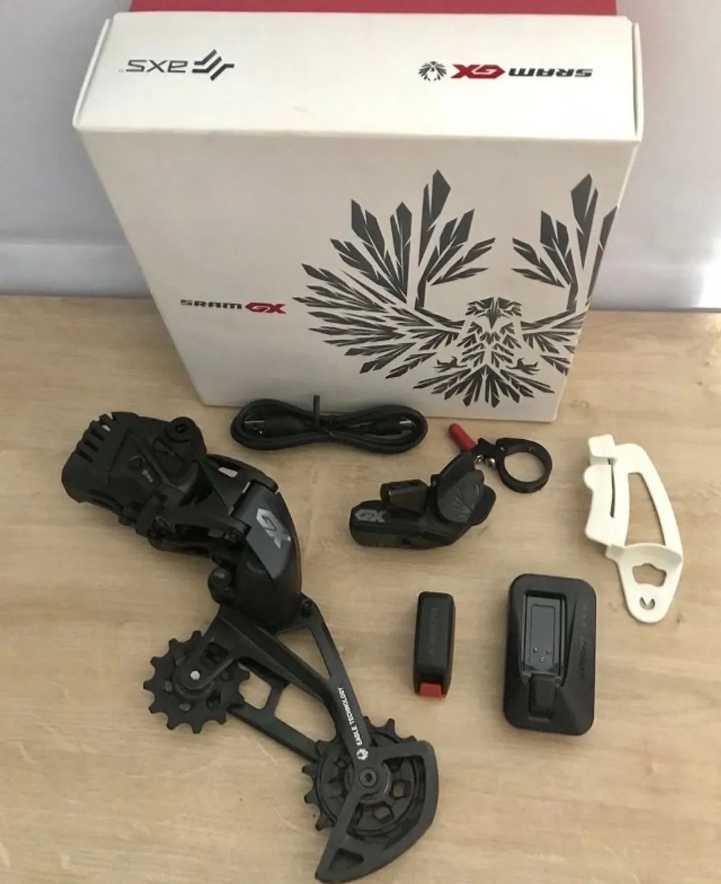 Câmbio Sram GX eletrônico axs kit completo na caixa 