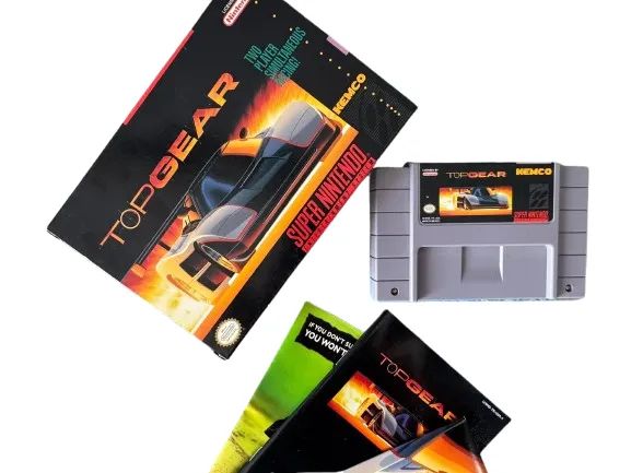 Top Gear Snes Cib Com Poster - Foto 4