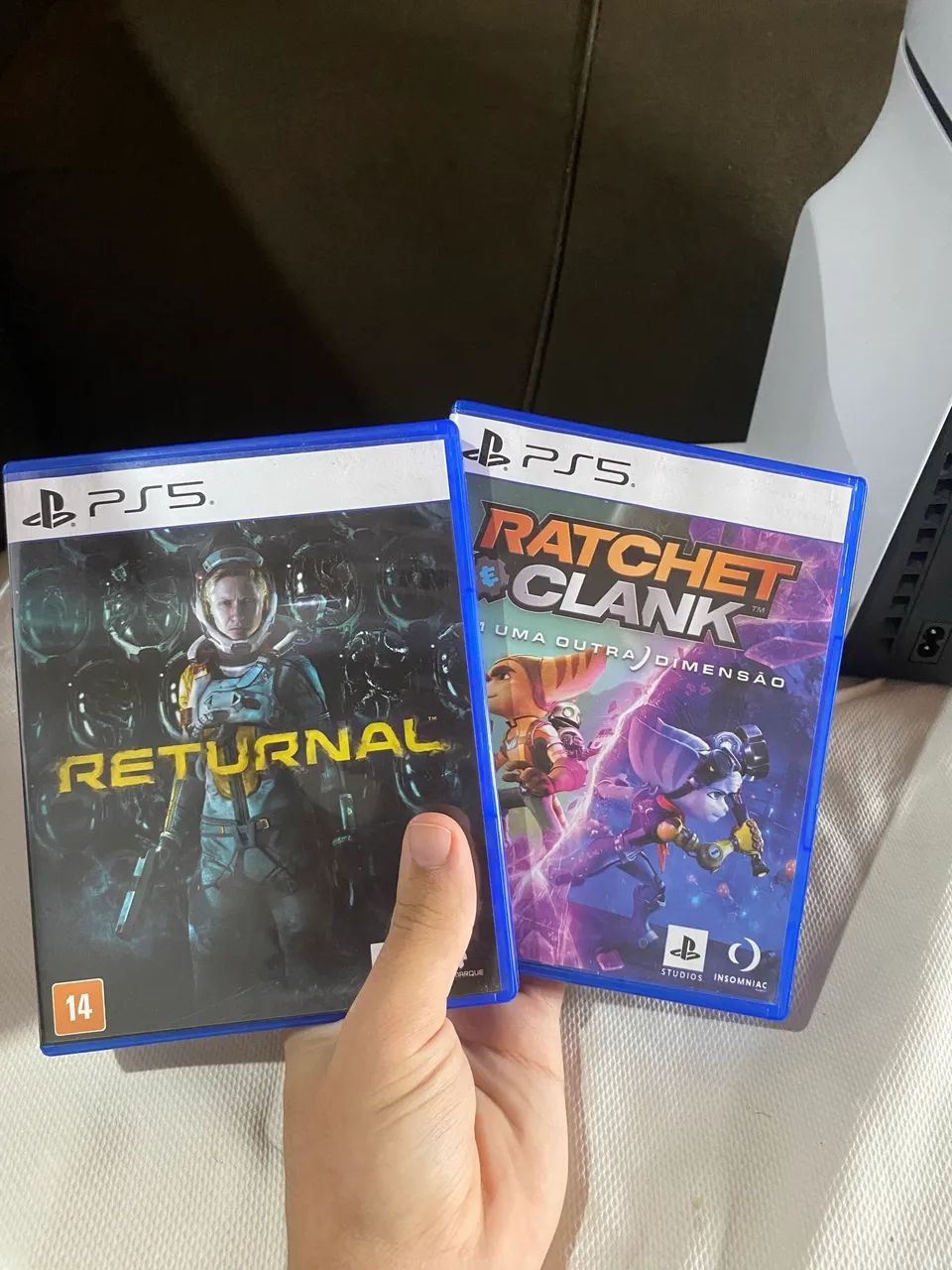 PS5 SLIM COM LEITOR DE DISCO 1T - Foto 5