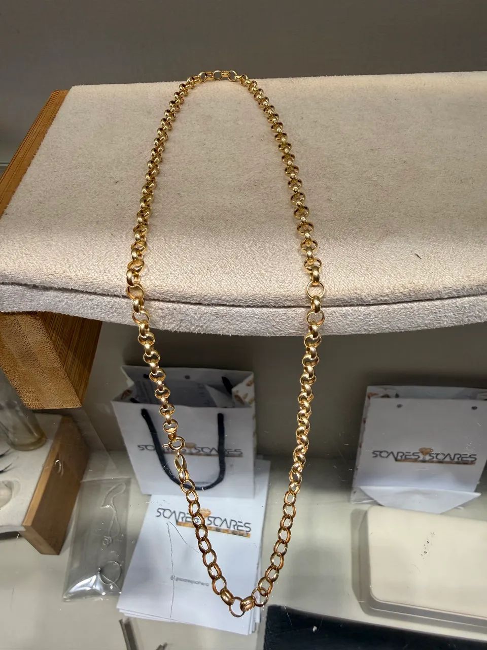 Portuguesa em ouro 18k $5.100,00 - Foto 4