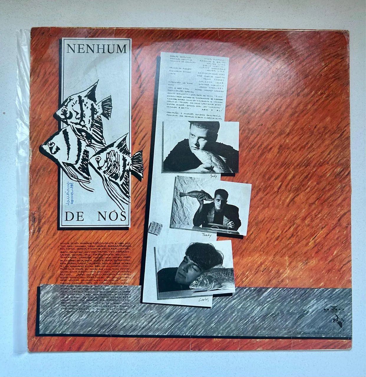 LP Cardume - Nenhum de Nós - Foto 3