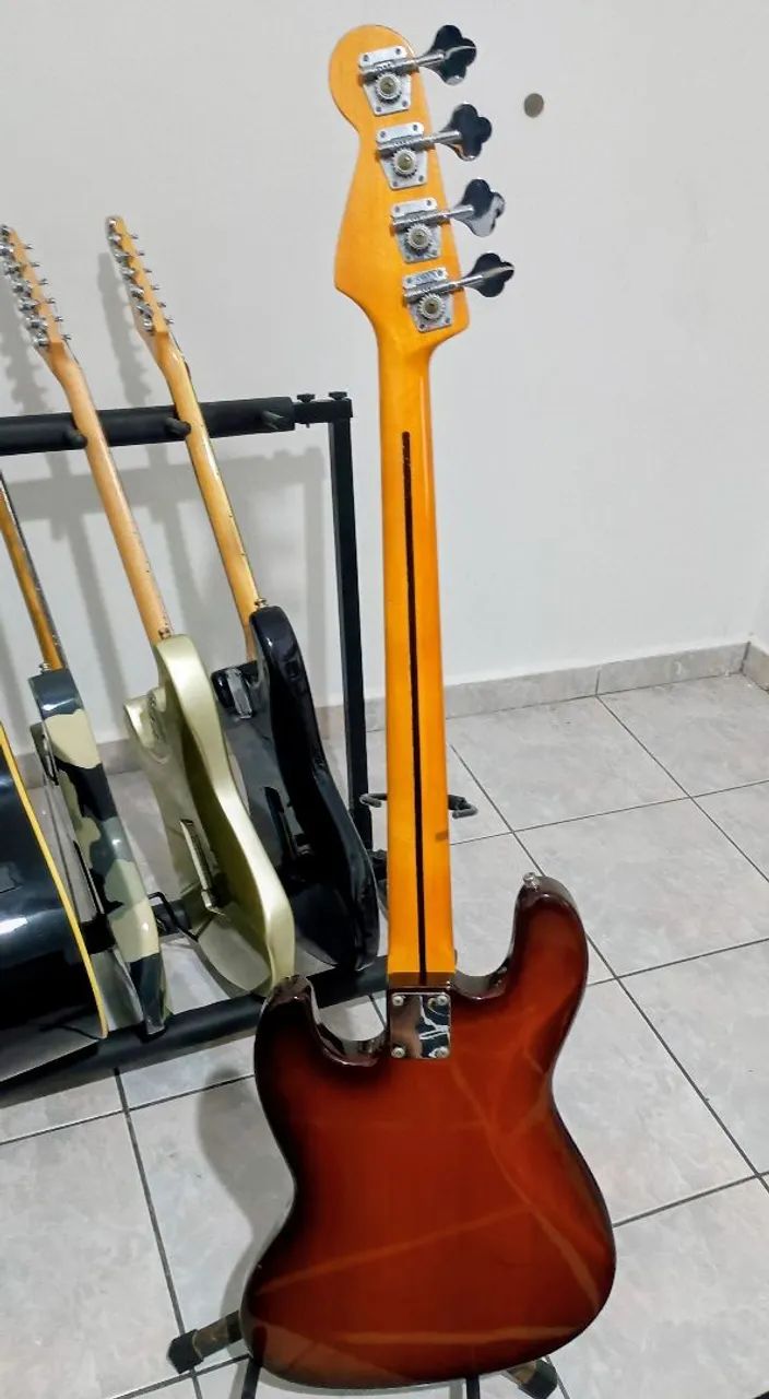 Baixo Tagima Jazz Bass antigo anos 90 00  - Foto 6