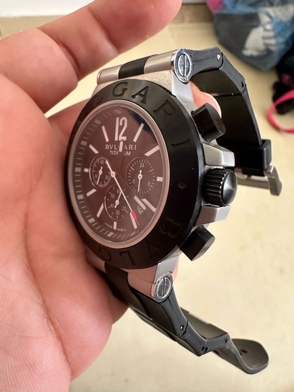 Bvlgari titanium máquina miota  - Foto 3