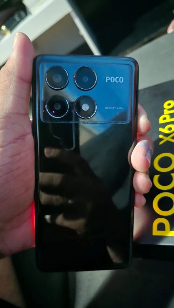 Poço x6 pro 12ram 512gb armazenamento  - Foto 5