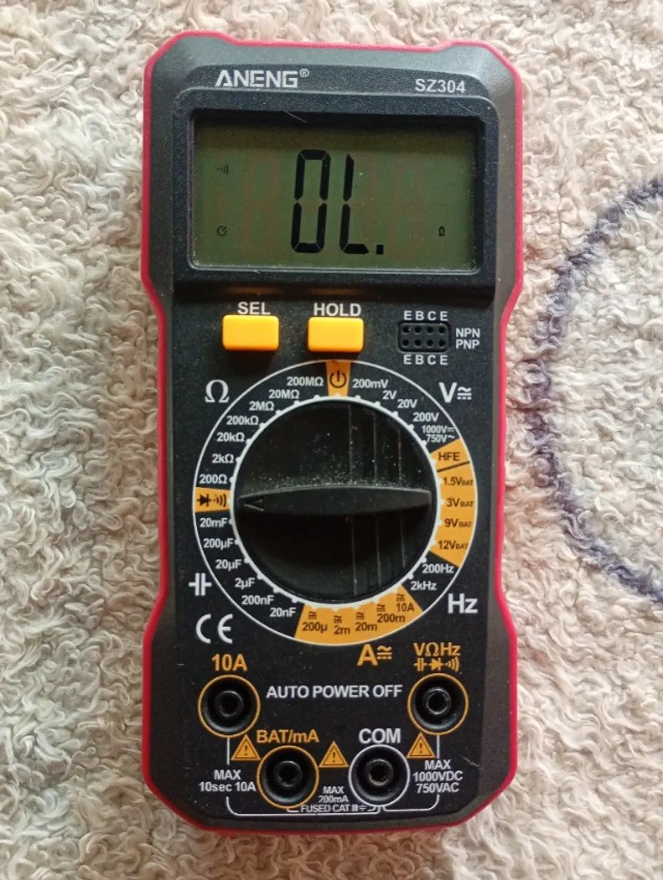 Multimetro digital Aneng