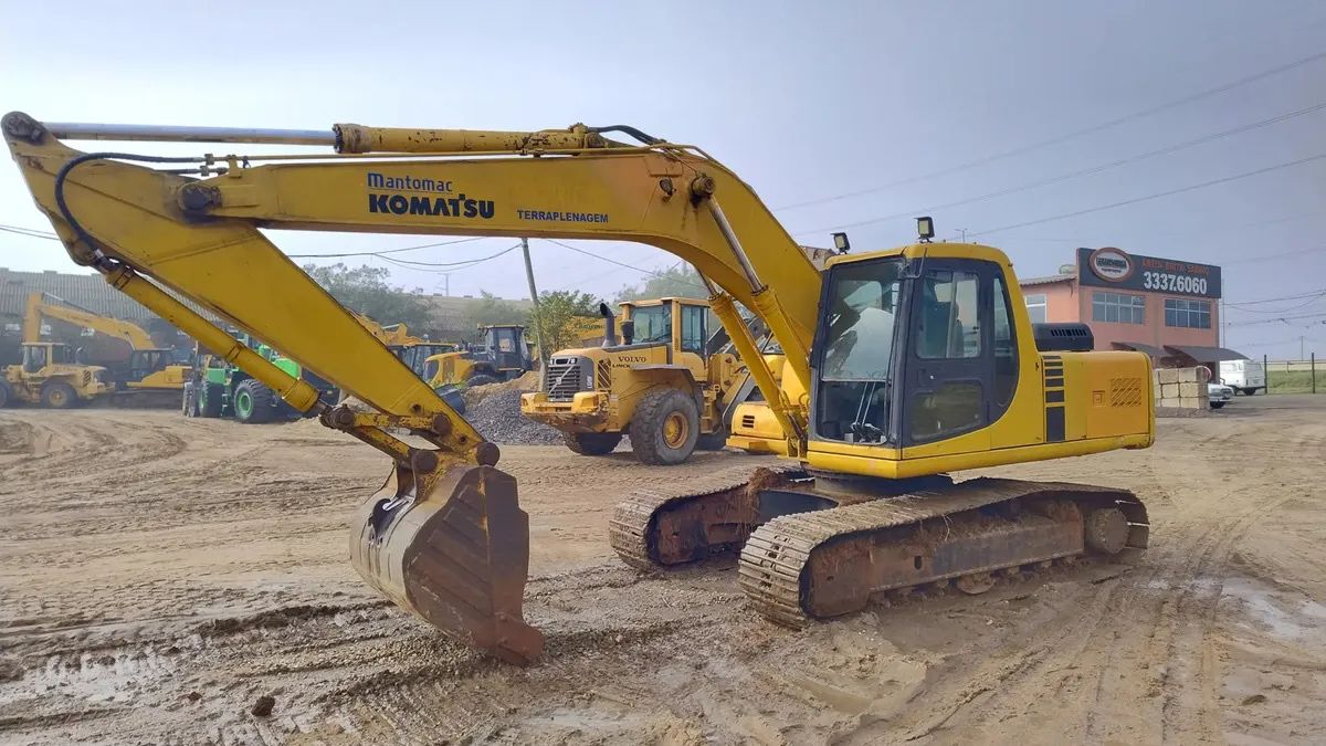 Escavadeira hidráulica komatsu pc 200 - Foto 4