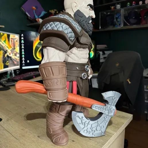 Kratos em 3D - Foto 2