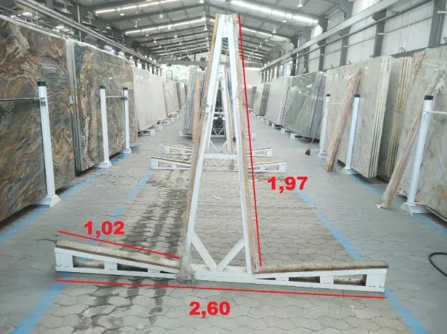 Cavalete Triangular capacidade 31 Ton