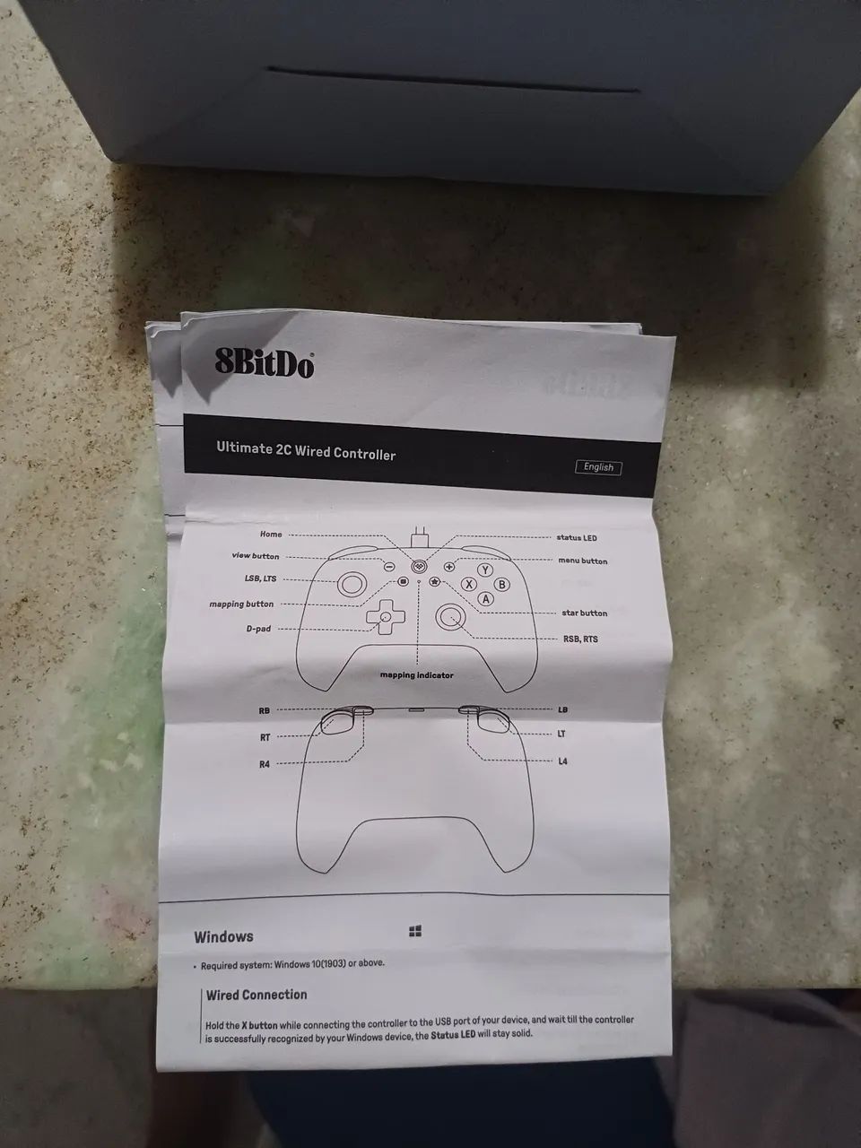 Controle USB 8BitDo Ultimate 2C Wired - Foto 4