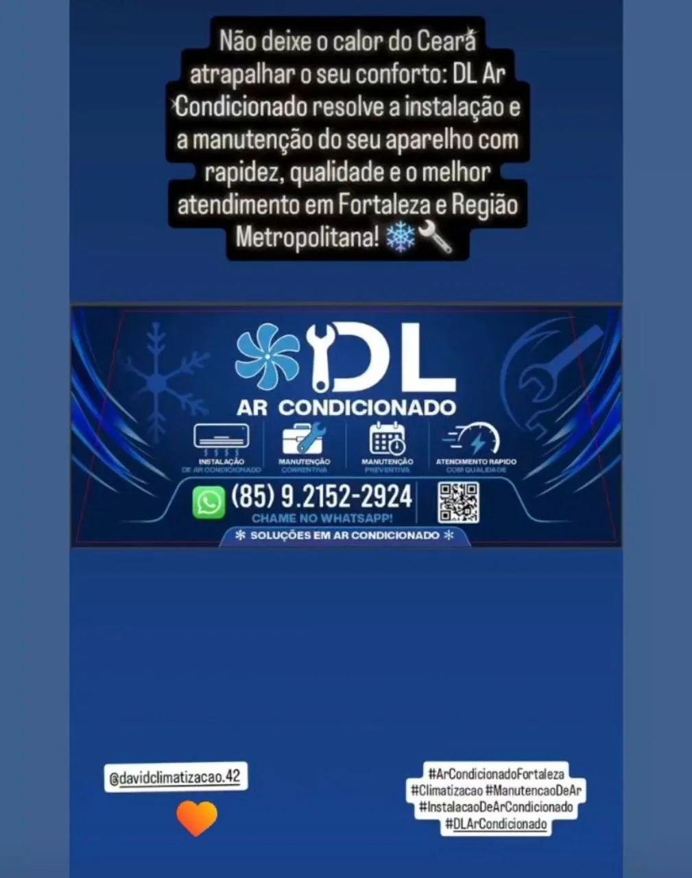 Instalação de ar condicionado 
