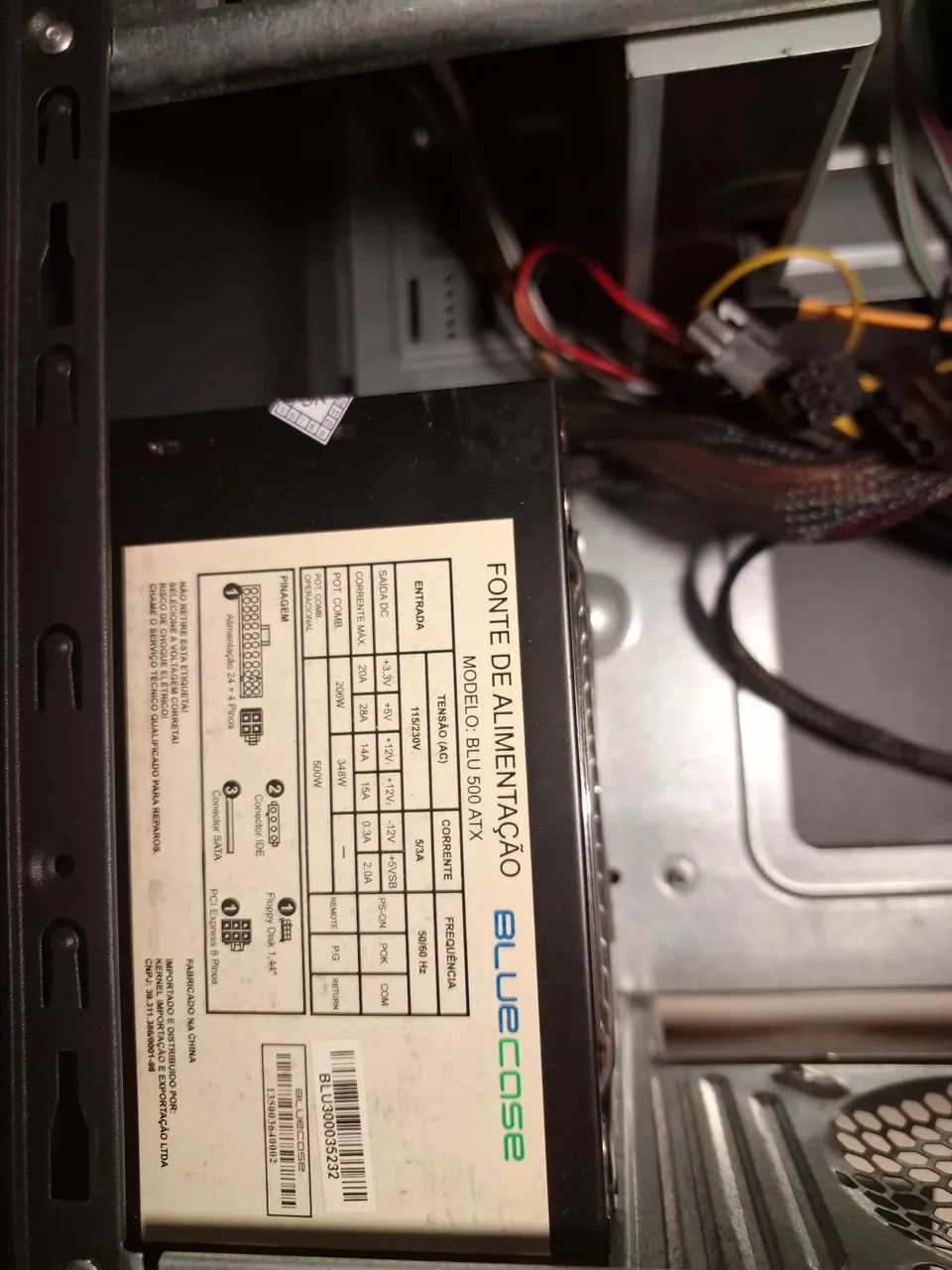 Gabinete + Fonte 500w - Foto 3