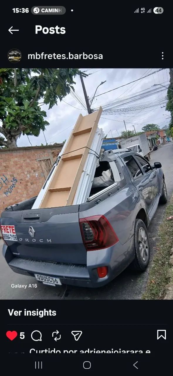 Fretes pequenas mudanças  - Foto 3