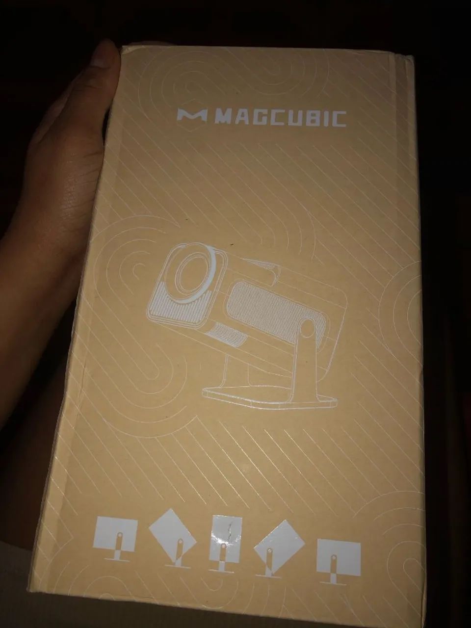 Projetor + Fire Stick TV = SmarTV Portátil  - Foto 2