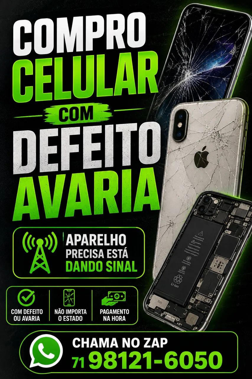 Celular defeito 