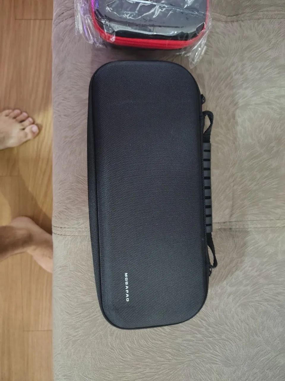 Kit Nintendo Switch Case Mobapad + Mini Dock + Película + Grips - Foto 2