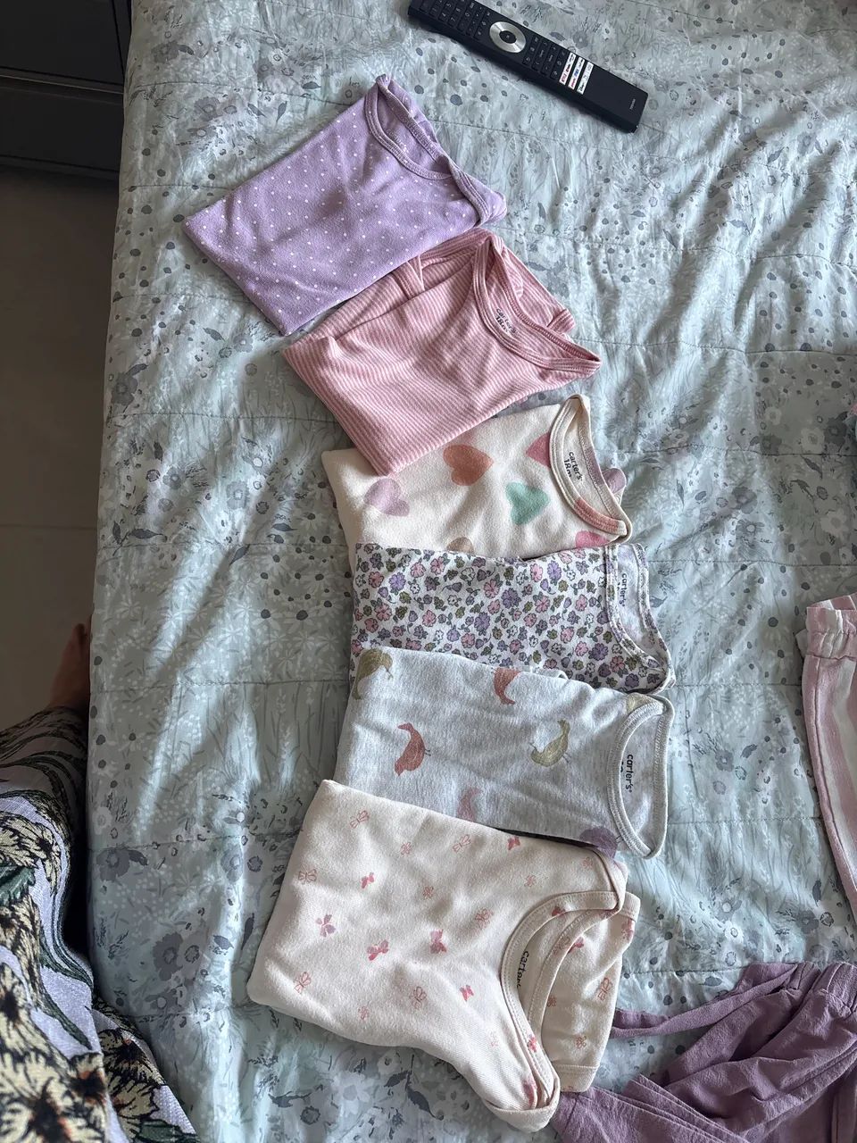 Kit 6Body CARTERS manga longa 