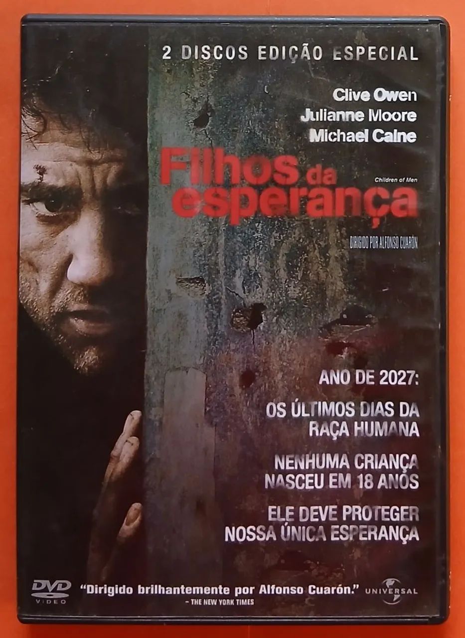 Dvd Filhos da Esperança  - Duplo - Clive Owen 