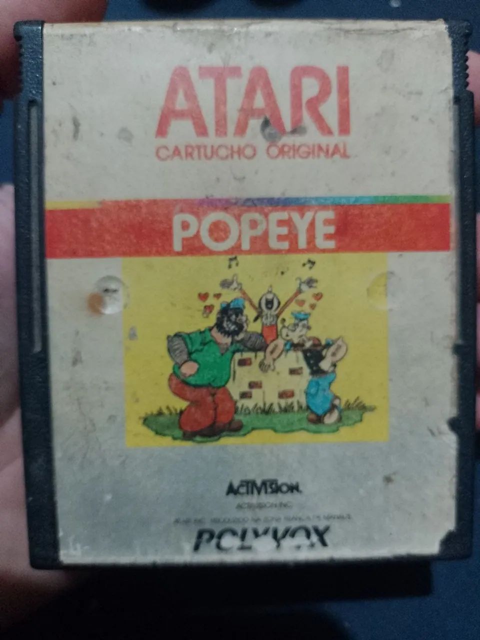 Vendo jogo original de Atari Popeye !!!!
