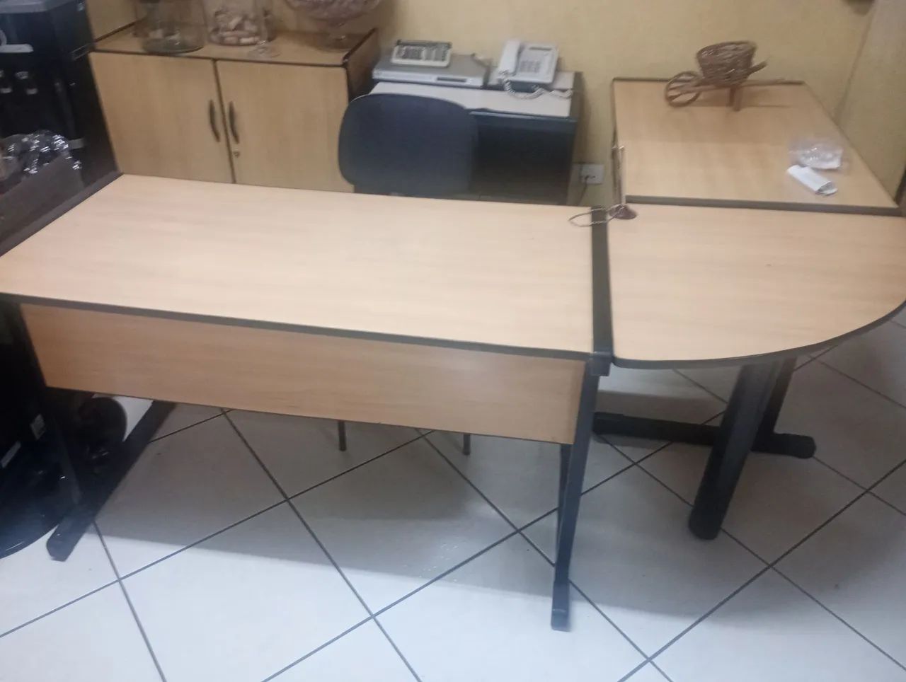 Mesa de escritório modular 