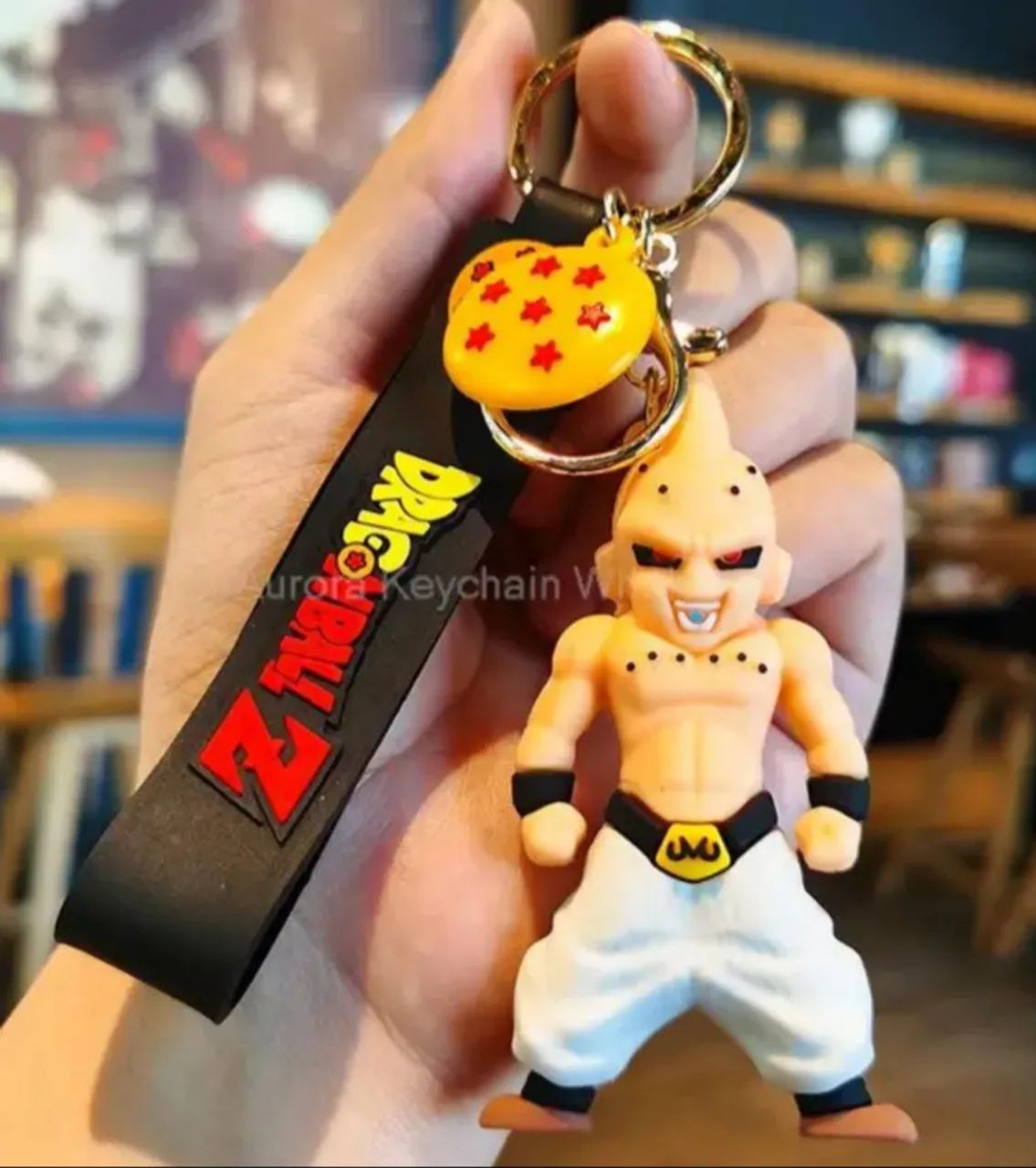 Chaveiro Premium com alça reforçada dragonball