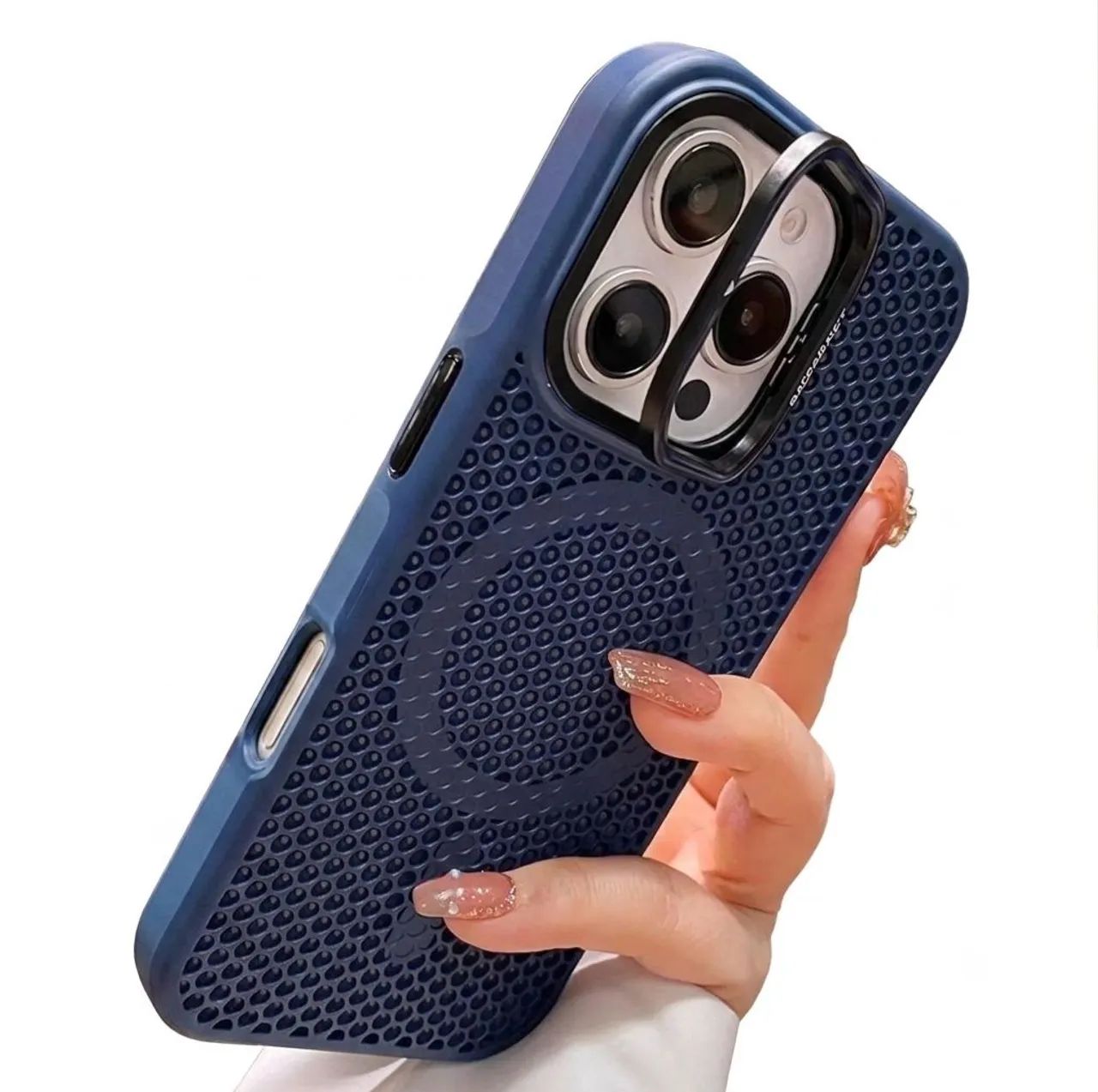 Capa Gamer Dissipa Calor Para iPhone Linha Pro Max - Foto 4