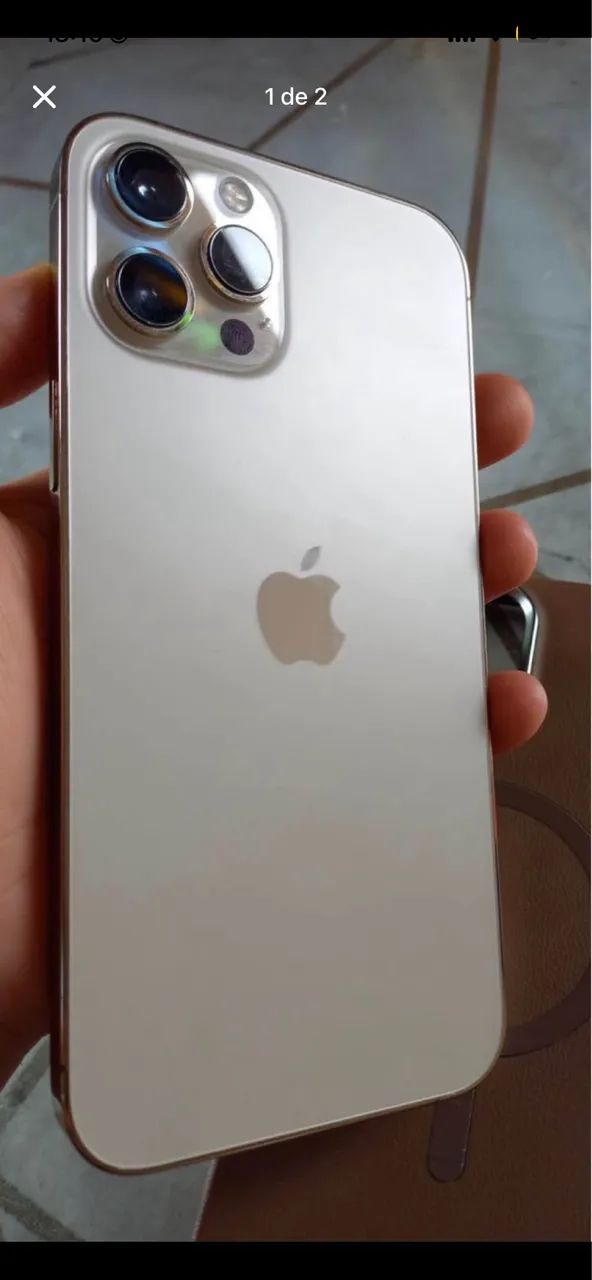 iPhone 12 Pro Max vendo ou troco 