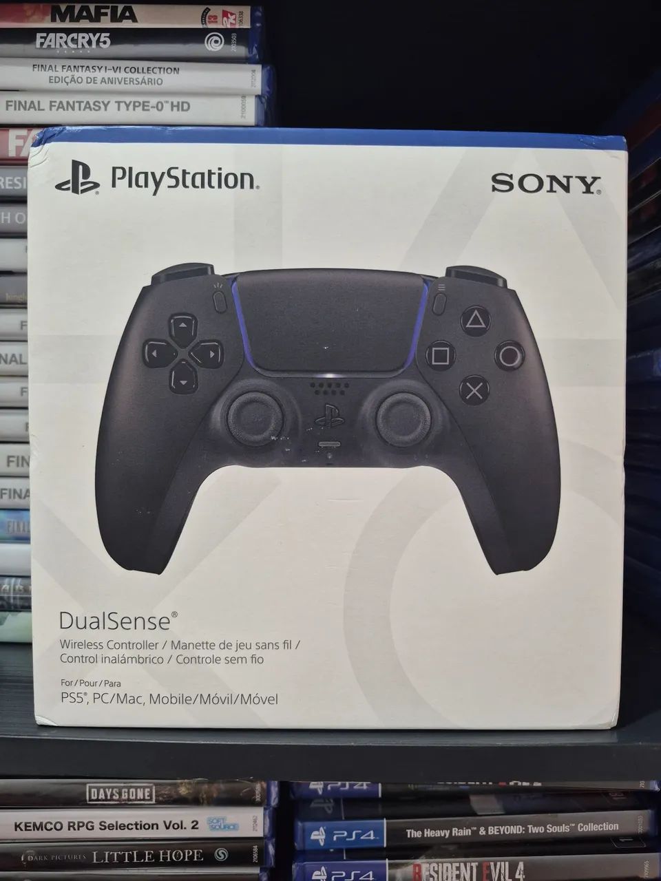 Controle DualSense - PS5.