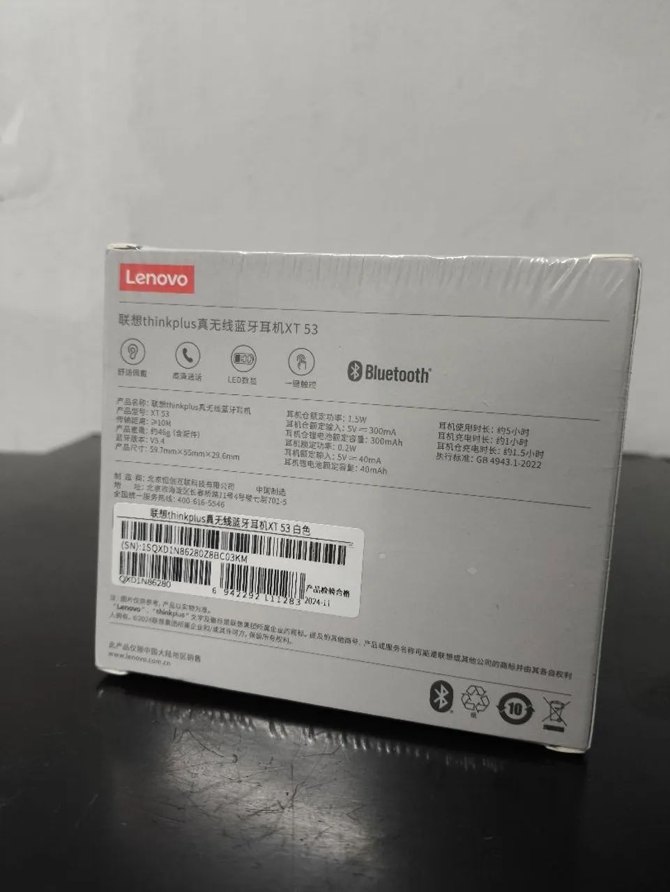 Fone Gamer Bluetooth Lenovo ThinkPlus XT53  - Foto 2