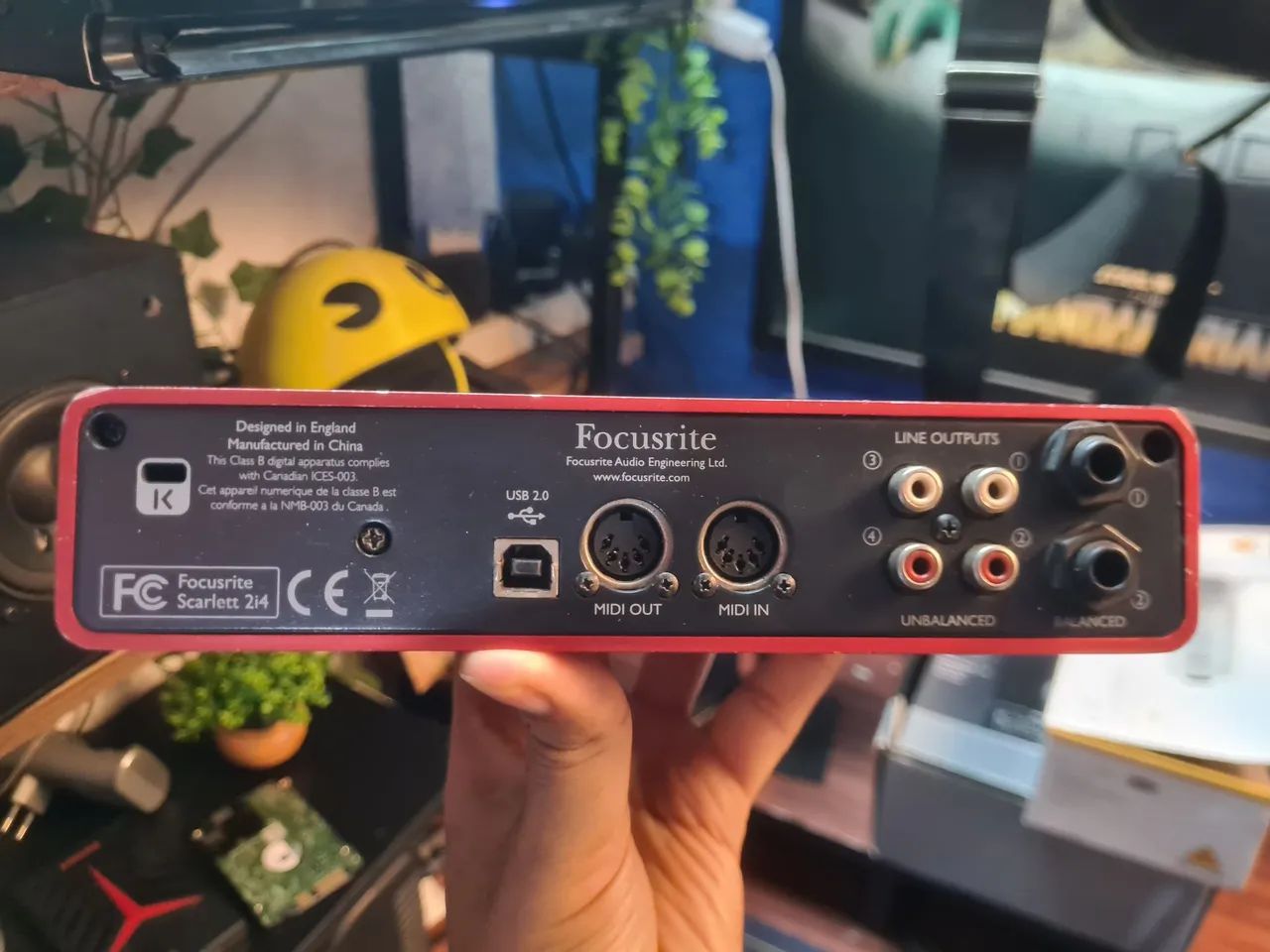 INTERFACE DE ÁUDIO FOCUSRITE 4i2 Primeira geração - Foto 2