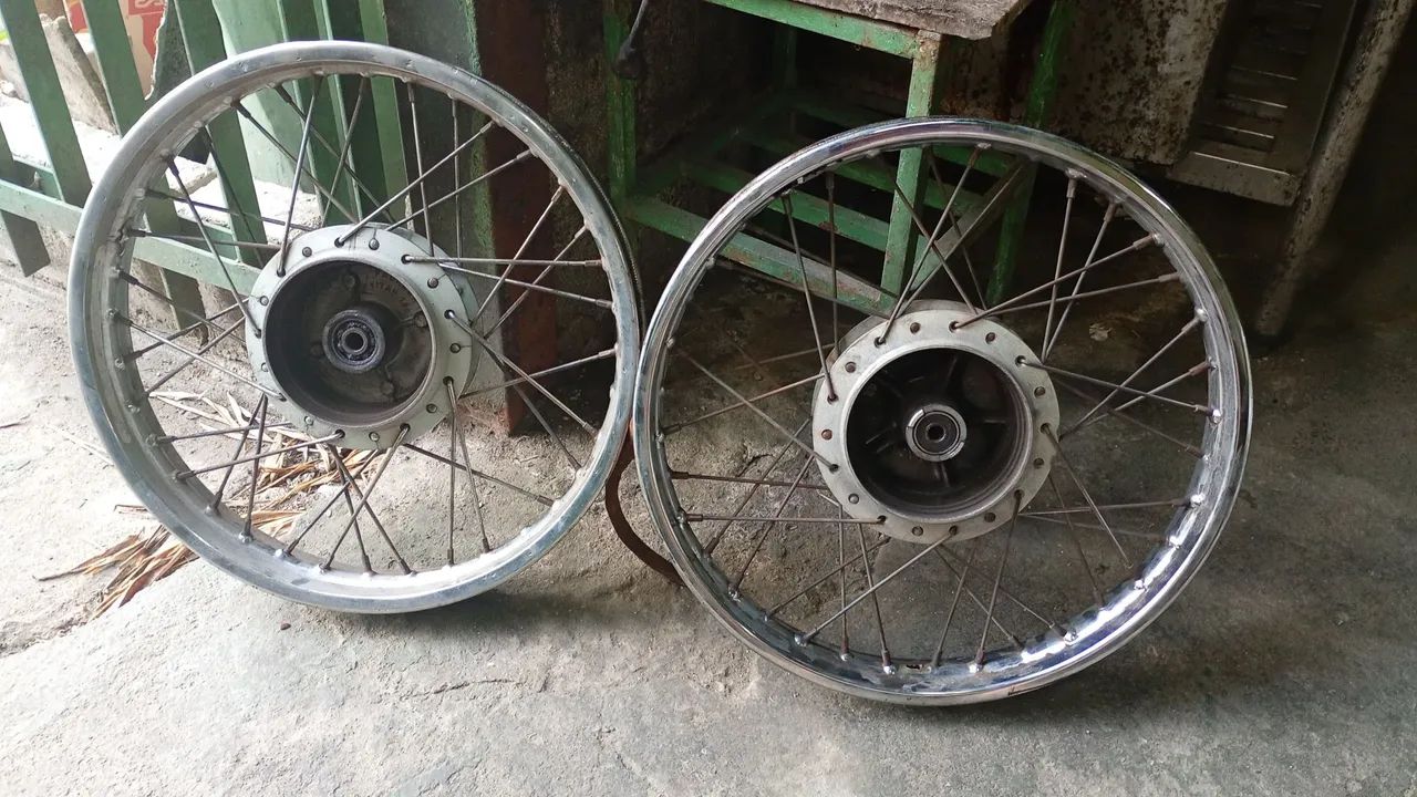 Par de rodas da start150 90 reais