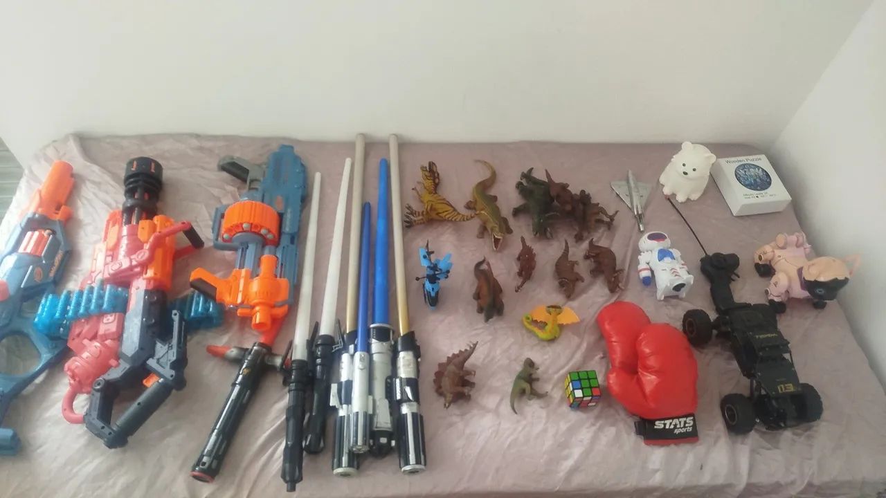 Brinquedos e Nerfs LOTE - Foto 2