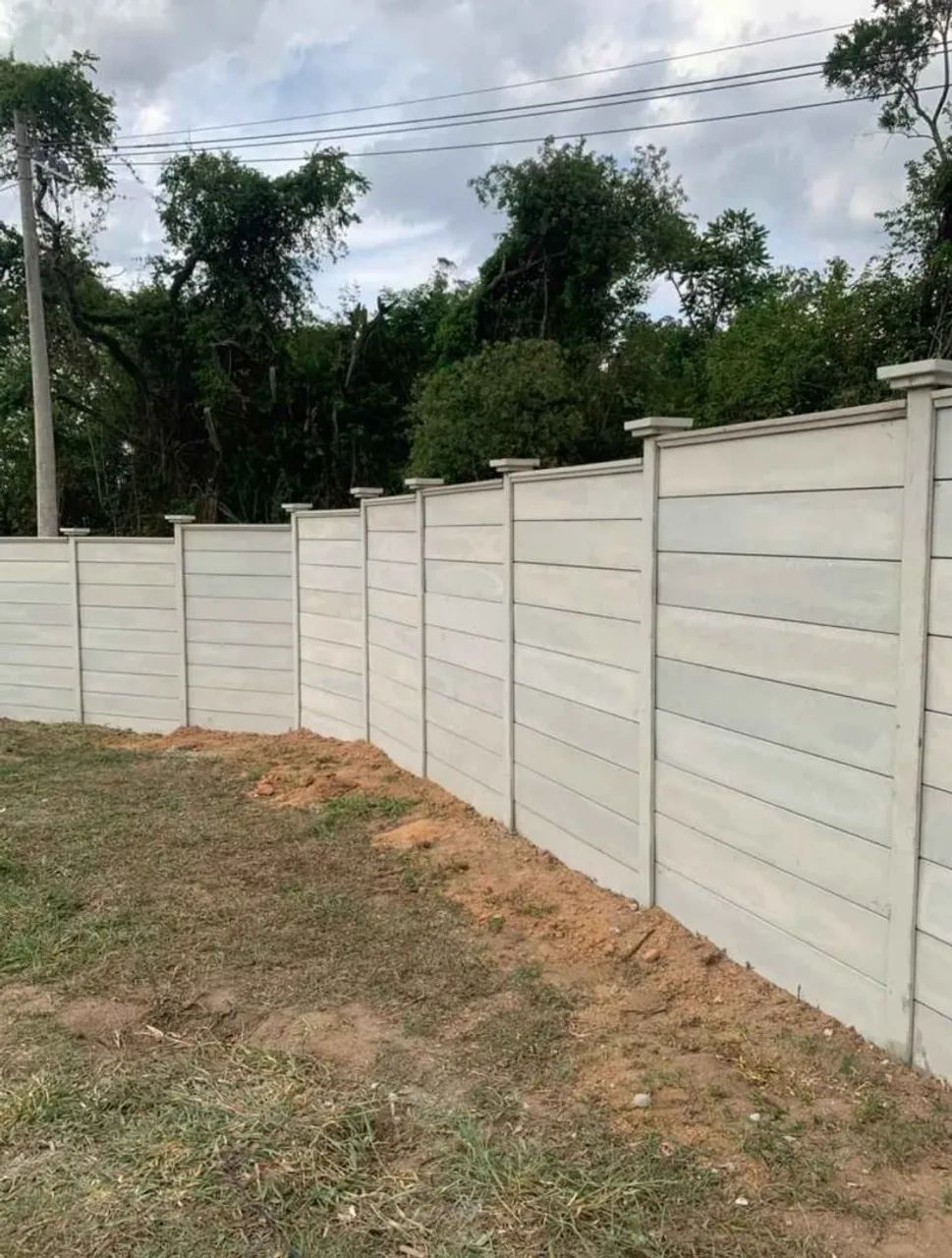 Muro Pré Moldado de Plaquinhas! 