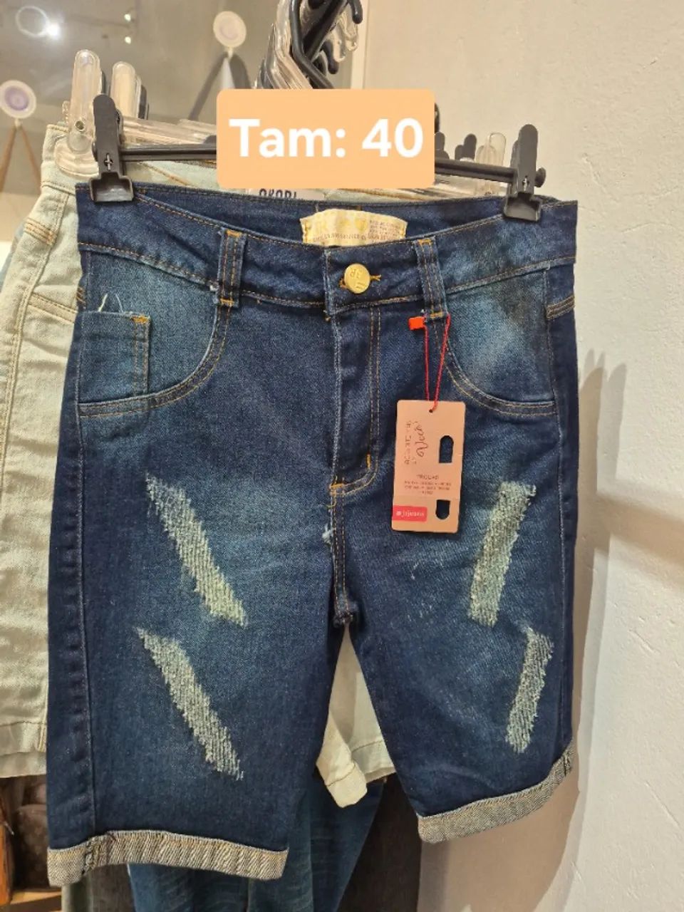 Lote de shorts jeans