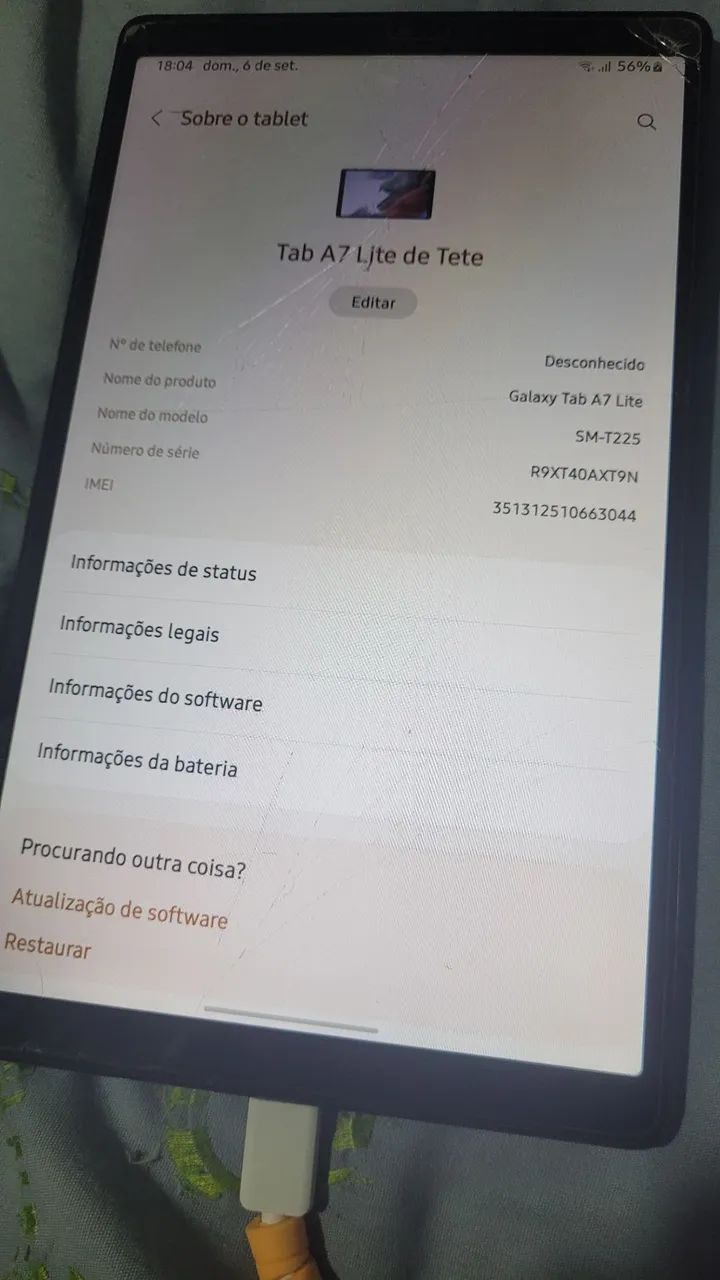 Tablet Samsung A7 Lite - Foto 3