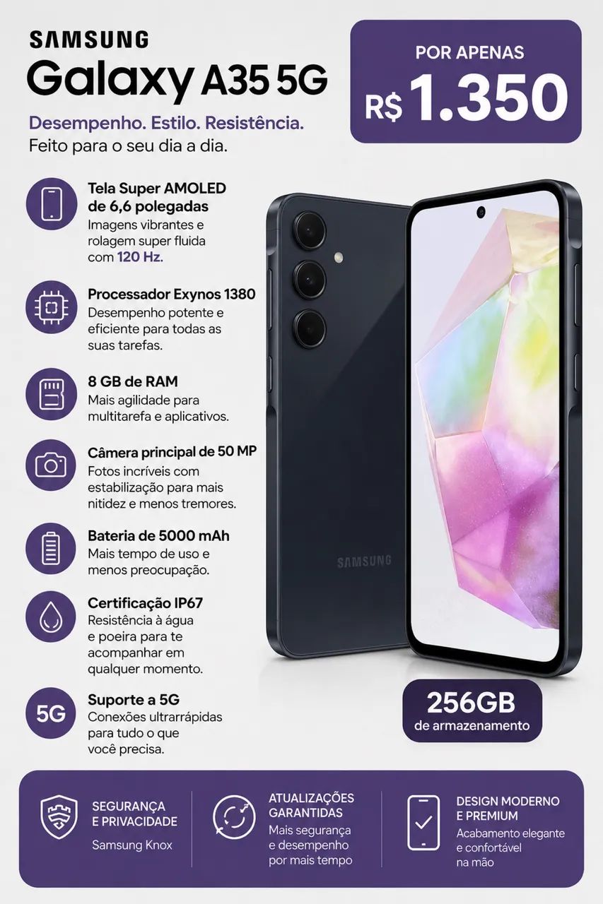 Samsung A35 5G 256GB 