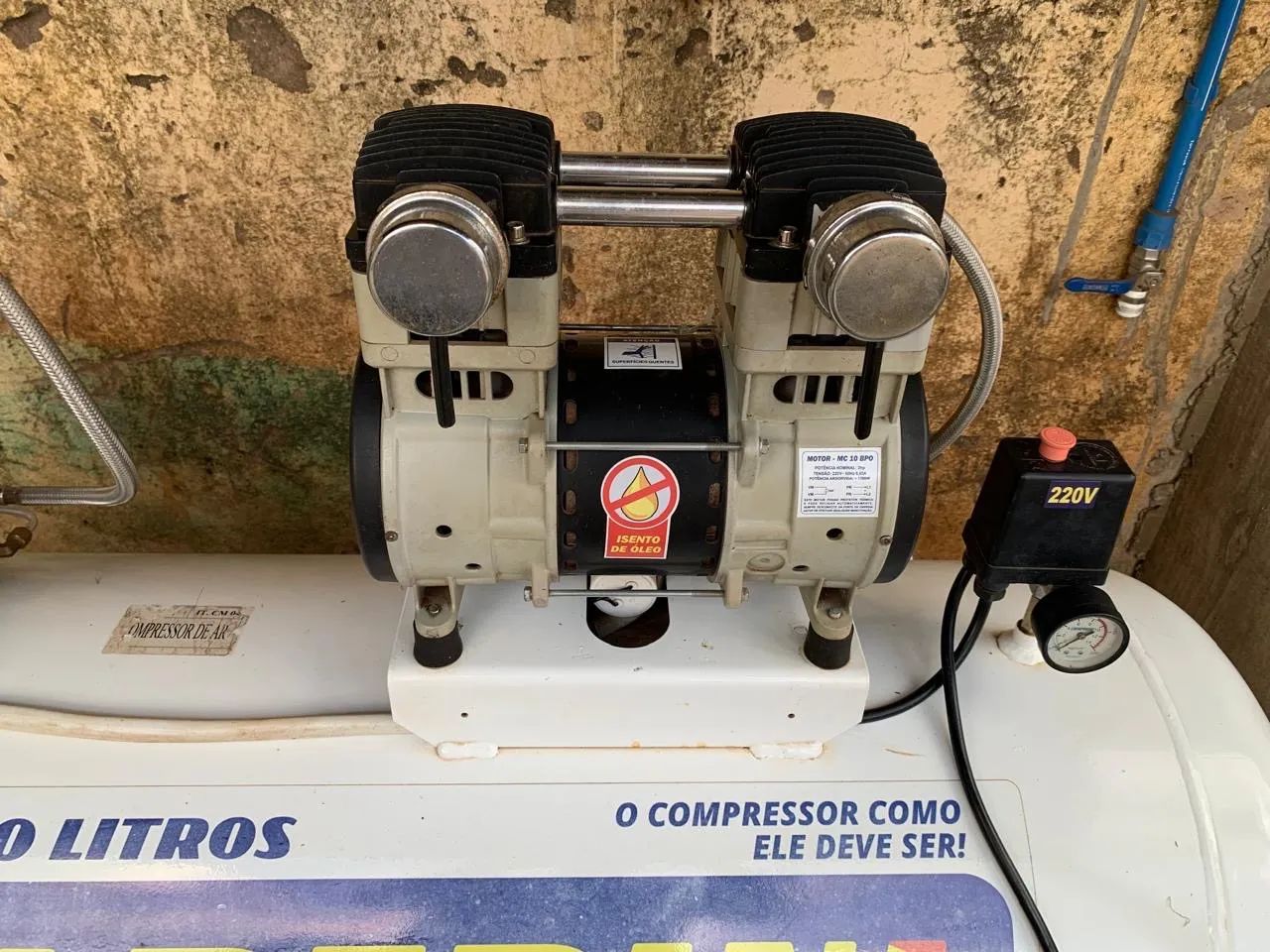 Compressor Chiaperini 20 pés 250 litros - Foto 5