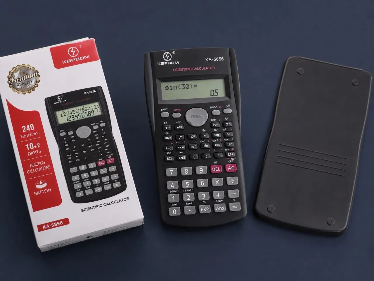 Calculadora Científica Kapbom KA-5856 240 Funções<br>. - Foto 3